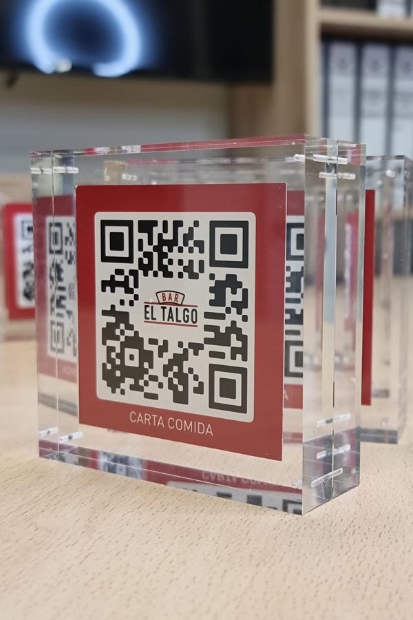 Soportes para QR | Rótulos Ibiza